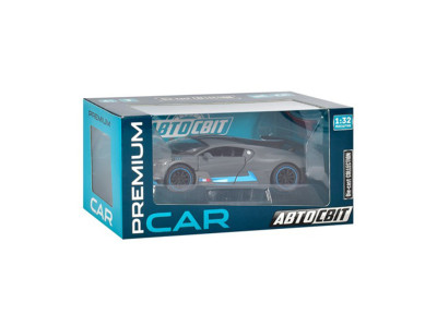 Дитяча іграшкова машинка "Bugatti" AP-1748(Grey) масштаб 1:32