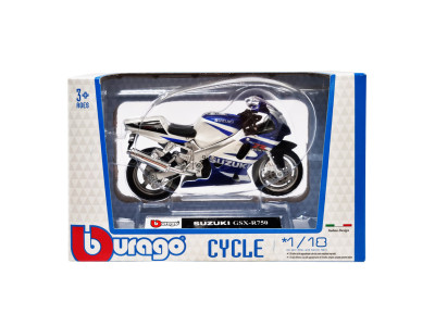 Дитяча модель Мотоцикла "SUZUKI GSX-R750" Bburago 18-51030-1 масштаб 1:18