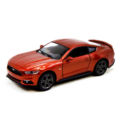 Колекційна іграшкова машинка FORD MUSTANG GT KT5386W інерційна Red Metallic