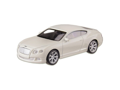 Машина металева BENTLEY CONTINENTAL GT "WELLY" 44036CW масштаб 1:43 Білий