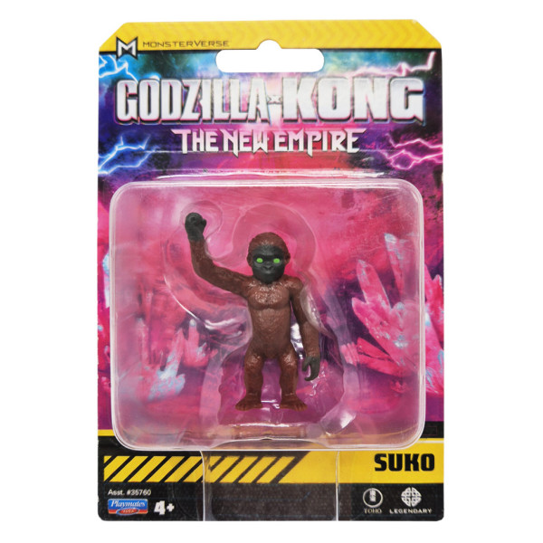 Ігрова фігурка Suko Мінімонстри Godzilla vs. Kong 35760-6 розмір 5 см Ігрова фігурка Suko Мінімонстри Godzilla vs. Kong 35760-6 розмір 5 см