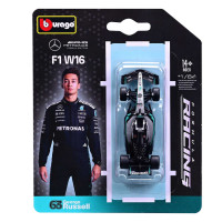 Колекційна автомодель "Mercedes-AMG F1 W16 (2025)" 18-58002 1:64 масштаб