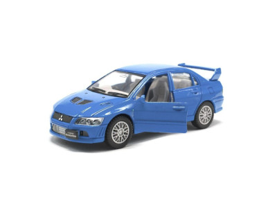 Колекційна машинка "Mitsubishi Evolution VII" KT5052W(Blue) масштаб 1:42 Колекційна машинка "Mitsubishi Evolution VII" KT5052W(Blue) масштаб 1:42