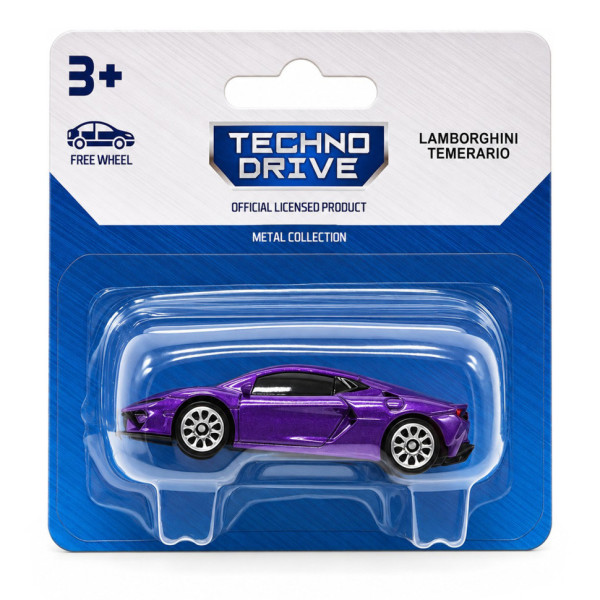 Дитяча мінімодель Lamborghini Temerario 250438US2-17 серії Street Racers S3