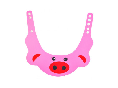 Захисний козирок для купання "Свинка" MGZ-0907(Pink) EVA гума
