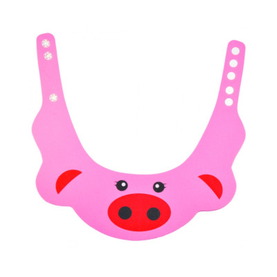 Захисний козирок для купання "Свинка" MGZ-0907(Pink) EVA гума
