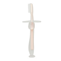 Силіконова зубна щітка Mumlove MGZ-0707(Pink) з обмежувачем
