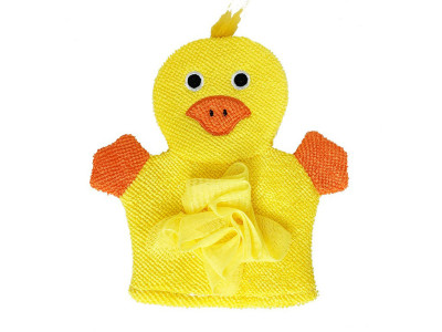 Мочалка-рукавичка для купання малюків MGZ-0911(Yellow) Каченя