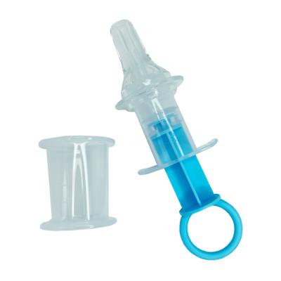 Дитячий Шприц-дозатор для ліків MGZ-0719(Blue) із мірним стаканчиком