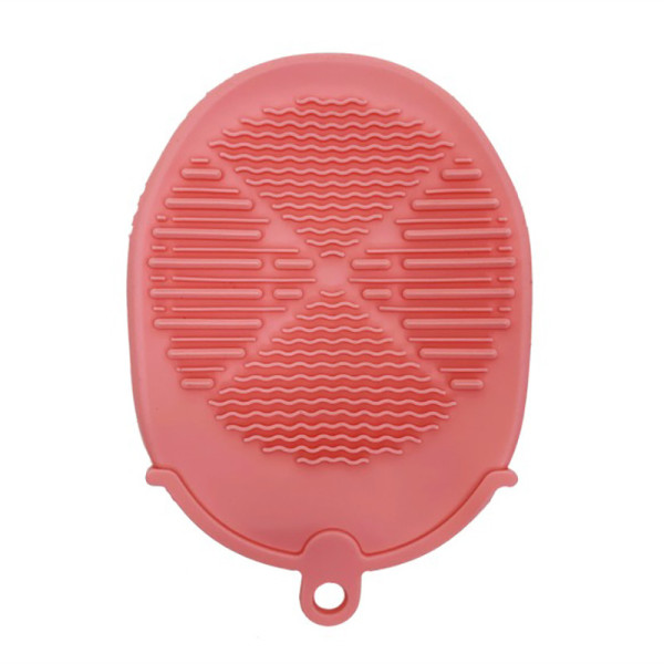 Силіконова мочалка-рукавичка для купання MGZ-0929(Pink)