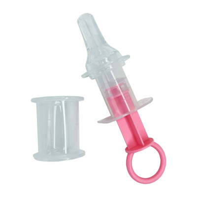 Дитячий Шприц-дозатор для ліків MGZ-0719(Pink) із мірним стаканчиком