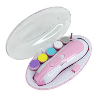 Дитячий електричний тример для нігтів Mega Zayka MGZ-0720(Pink)