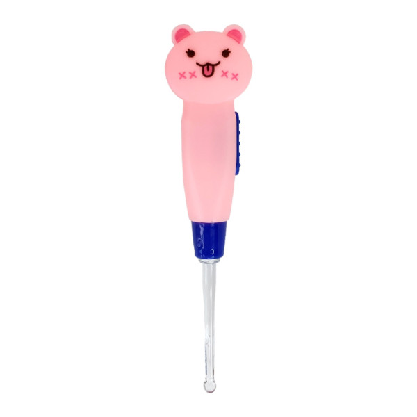 Вушний ліхтарик для дітей MGZ-0708(Pink Cat) зі змінними насадками Вушний ліхтарик для дітей MGZ-0708(Pink Cat) зі змінними насадками