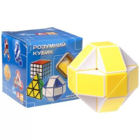 Змійка рубика Змійка біло-жовта в коробці Smart Cube SCT405 Змійка рубика Змійка біло-жовта в коробці Smart Cube SCT405