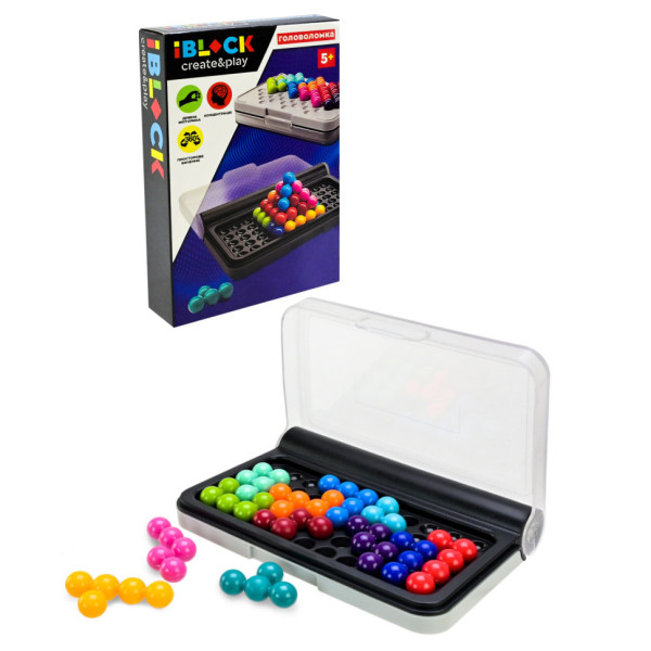 Головоломка серії "Create and Play" PL-724-110 розвиток логіки 120 варіацій складання Головоломка серії "Create and Play" PL-724-110 розвиток логіки 120 варіацій складання