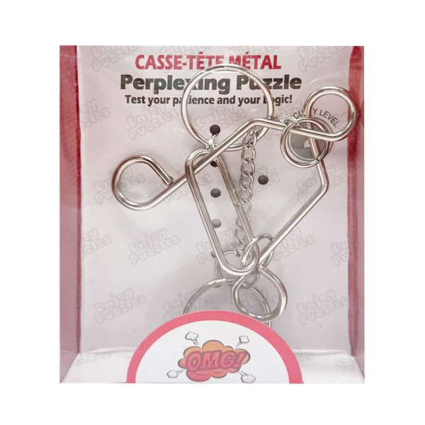 Металева головоломка "Perplexing puzzle" 5562D-13 2 складність Металева головоломка "Perplexing puzzle" 5562D-13 2 складність