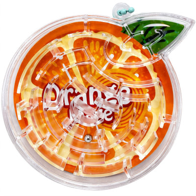Дитяча головоломка лабіринт "Orange maze" 2347(Orange) розмір 7х1х9 см