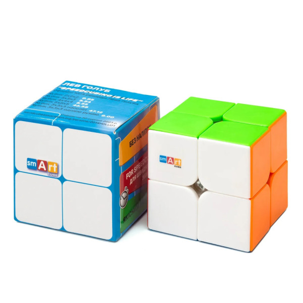 Кубик Рубіка 2х2х2 Smart Cube SC204 без наклейок Кубик Рубіка 2х2х2 Smart Cube SC204 без наклейок