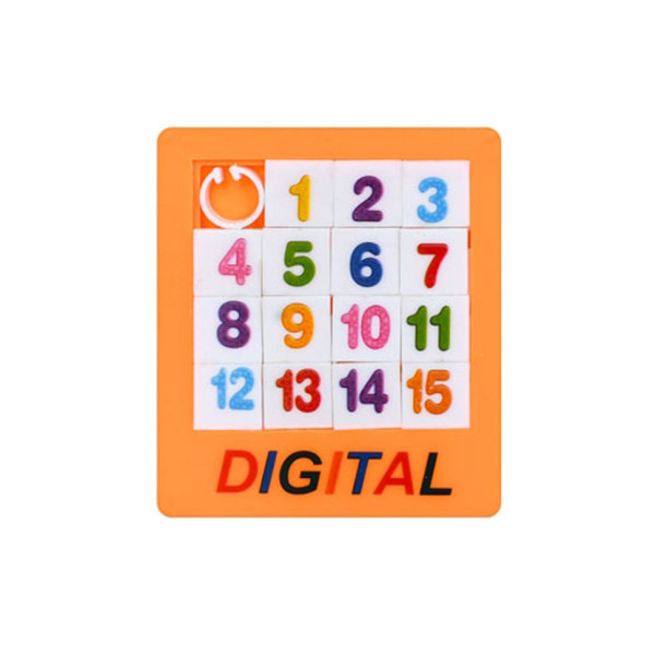 Логічна гра "Пятнашки" 1376-B(Orange) від 1 до 15 помаранчевий