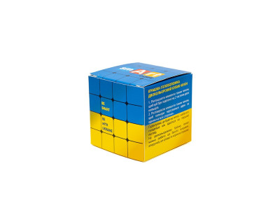 Головоломка Розумний кубик 4х4х4 "Прапор України" SCU444 (Bicolor Smart Cube 4x4x4 "Ukraine")