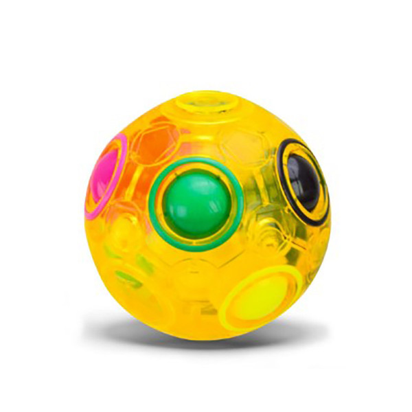 Дитяча головоломка-куля "Magic Cube" 8608/8609/8610(Yellow) Дитяча головоломка-куля "Magic Cube" 8608/8609/8610(Yellow)