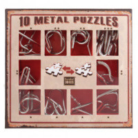 Набір головоломок 10 Metall Puzzles red Eureka 3D Puzzle 473358, 10 головоломок