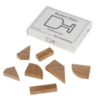 Набір деревяних головоломок "Wooden mini puzzle set #2" set2en 6 штук