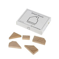 Набір деревяних головоломок "Wooden mini puzzle set #2" set2en 6 штук