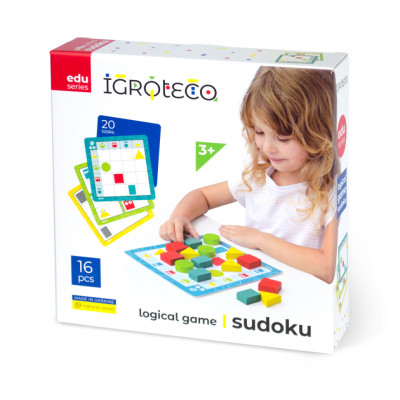 Логічна гра для дітей "Судоку" Igroteco 900514 геометричні фігури