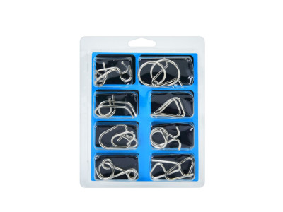 Набір металевих головоломок "Metal Puzzle" 808A-C-B(Blue) 8 штук в наборі