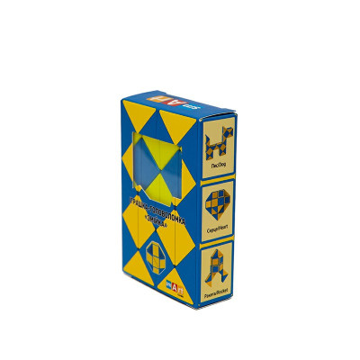 Головоломка Розумний кубик "Змійка синьо-жовта" SCU024 (Smart Cube Twisty Puzzle Snake "Ukraine") Головоломка Розумний кубик "Змійка синьо-жовта" SCU024 (Smart Cube Twisty Puzzle Snake "Ukraine")