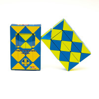 Головоломка Розумний кубик "Змійка синьо-жовта" SCU024 (Smart Cube Twisty Puzzle Snake "Ukraine")
