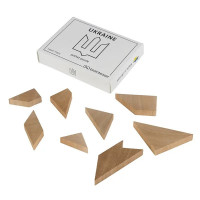 Набір деревяних головоломок "Wooden mini puzzle set" Заморочка 12en Набір деревяних головоломок "Wooden mini puzzle set" Заморочка 12en