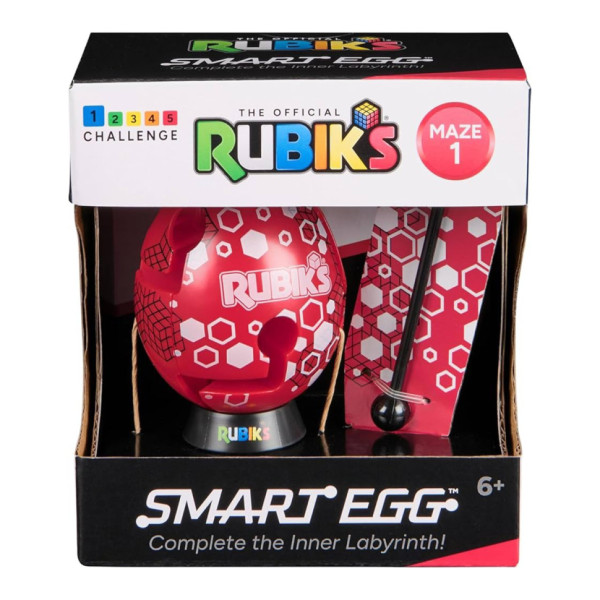 Розвиваюча Головоломка Смарт-яйце Rubiks 6071681(Red) паличка підставка Розвиваюча Головоломка Смарт-яйце Rubiks 6071681(Red) паличка підставка
