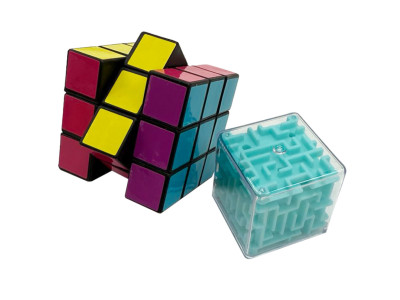 Набір головоломок 2 в 1 "Лабіринт-Кубик" IGR119 розмір 3х3