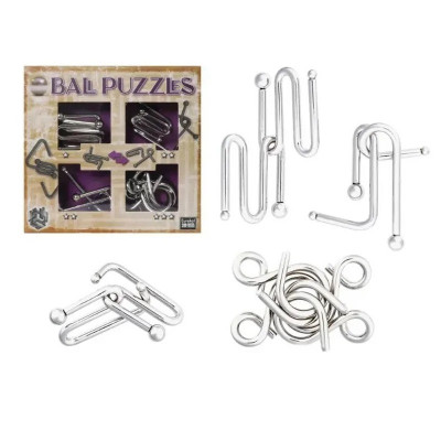 Набір металевих головоломок Ball Puzzless 3D Puzzle 473204 4 штуки