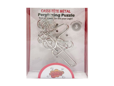 Металева головоломка "Perplexing puzzle" 5562D-14 3 складність Металева головоломка "Perplexing puzzle" 5562D-14 3 складність