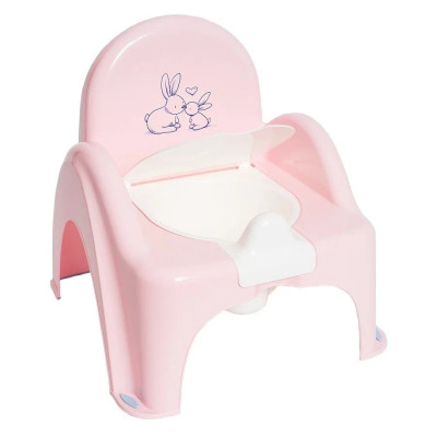 Горщик - стільчик "Зайчики" Tega Baby KR-012-104 рожевий