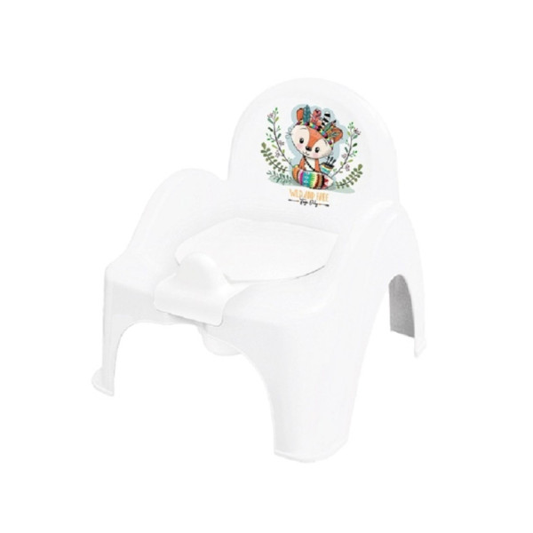 Горщик - стільчик "Дикий захід: Лисичка" Tega Baby DZ-007-103-LISEK білий Горщик - стільчик "Дикий захід: Лисичка" Tega Baby DZ-007-103-LISEK білий