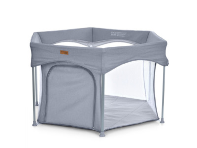 Дитячий манеж SWIFT 6 ME 1195 Gray 145х117х74 см Дитячий манеж SWIFT 6 ME 1195 Gray 145х117х74 см