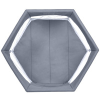 Дитячий манеж SWIFT 6 ME 1195 Gray 145х117х74 см