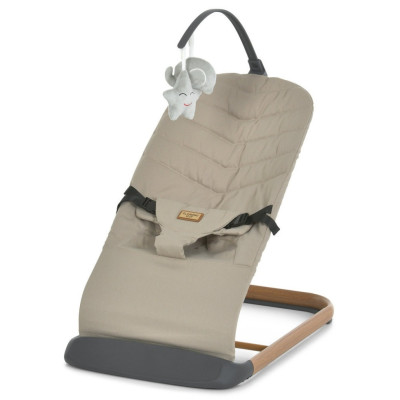 Баунсер гойдалка-шезлонг для новонароджених IZZY ME 1178-1-W Taupe Beige