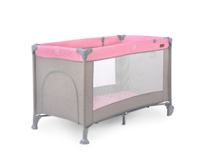 Дитячий манеж ME 1096 Pink Gray рожевий 125 х 65 х 78 см