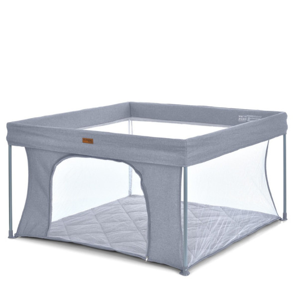 Дитячий манеж SWIFT 4 ME 1196 Gray 127х127х745 см