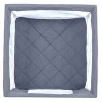 Дитячий манеж SWIFT 4 ME 1196 Gray 127х127х745 см