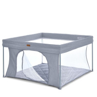Дитячий манеж SWIFT 4 ME 1196 Gray 127х127х745 см