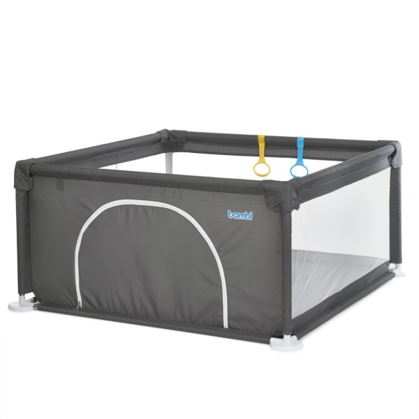 Дитячий манеж MR 1339-G сірий ширина з ніжками 132 см Дитячий манеж MR 1339-G сірий ширина з ніжками 132 см