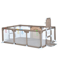 Дитяче ліжко-манеж MR 1338-BG з баскетбольним кільцем