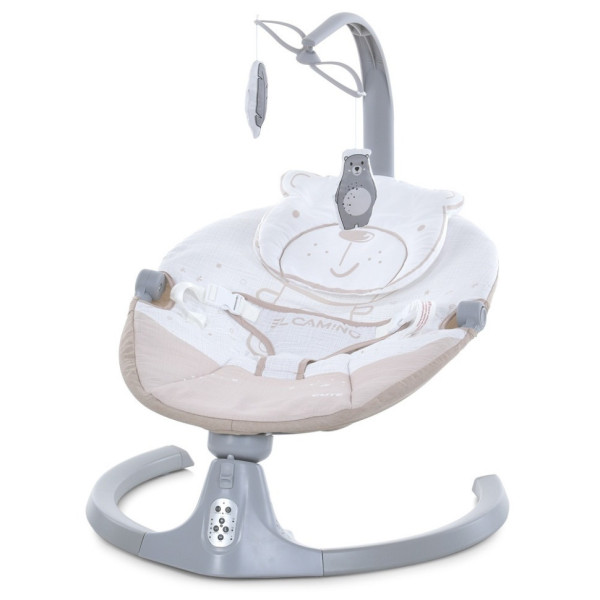 Дитяча гойдалка CUTE ME 1116 Beige на радіокеруванні