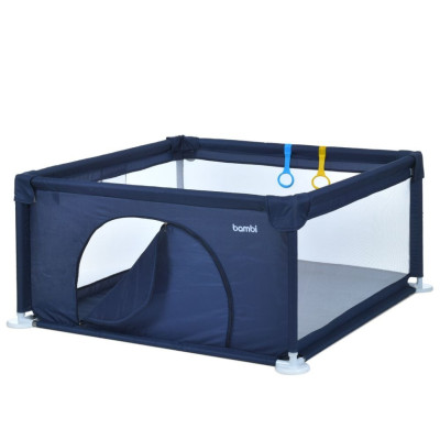 Дитяче ліжко-манеж MR 1339-BL ширина з ніжками 132 см Дитяче ліжко-манеж MR 1339-BL ширина з ніжками 132 см